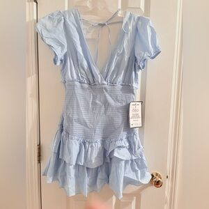 B Darlin Sky Blue Dress